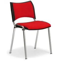 Konferenzstuhl - gepolstert, rot Biedrax Z9106cv