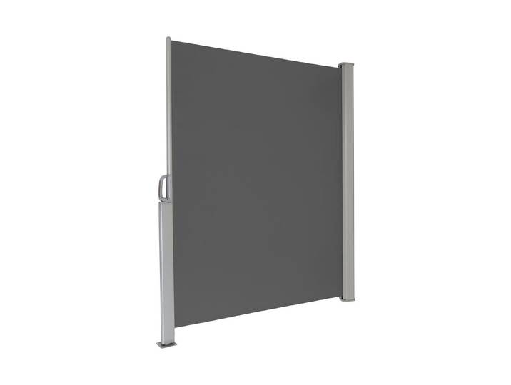 Home and More Sichtschutz-Rollo Almeria Grau 3.5 × 1.8 m