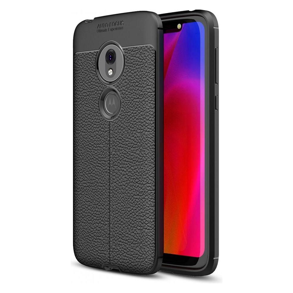 Screenguard Motorola Moto G7 Play Hülle Leather Design TPU Cover (Motorola Moto G7 Play) (00024578)