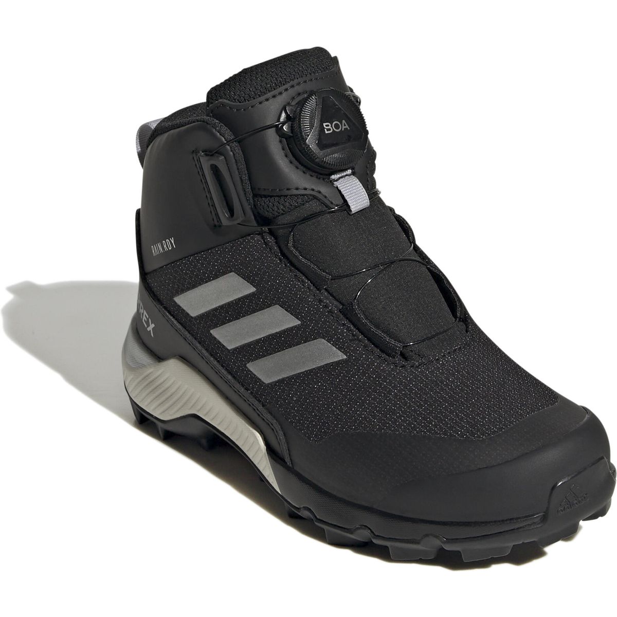 adidas Terrex Winter Mid BOA RAIN.RDY Hiking Shoes Kids Kids Boys AND Girls cblack/silvmt/cblack (A0QM) 3 IF7493-A0QM-520