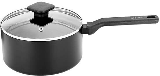 Stoven Noir 20cm Non-Stick Saucepan with Lid