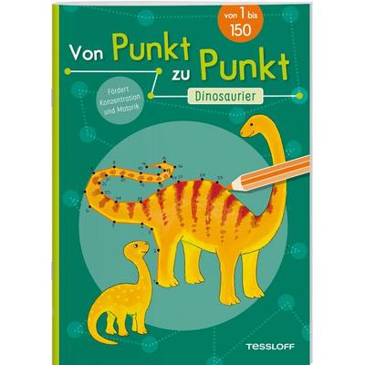 Von Punkt zu Punkt. Dinosaurier, Taschenbuch von Corina Beurenmeister, Tessloff Verlag Ragnar Tessloff GmbH & Co. KG, 978-3-7886-4466-6