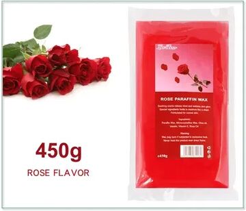 On Spot Shop Professional Paraffin Wax Refill, 200g 450g Spa Moisturizing Hand Foot Care Beauty Wax, For Wax Heater Machine, Softens 450ghw rose