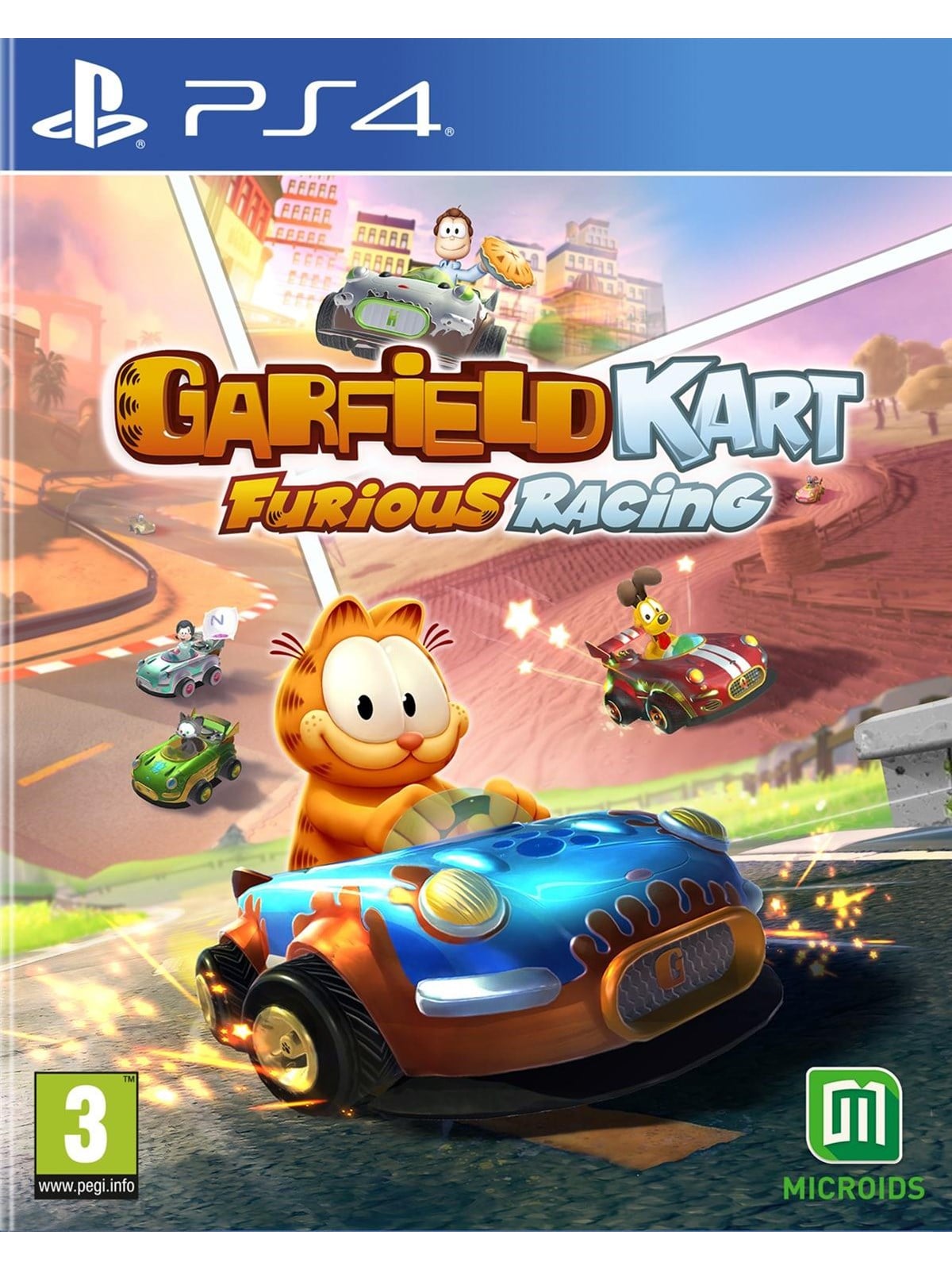 Garfield Kart: Furious Racing - Sony PlayStation 4 - Rennspiel - PEGI 3