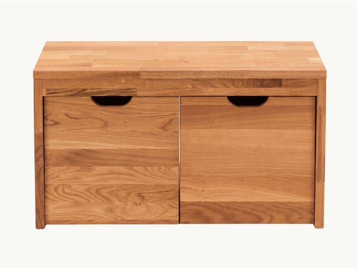 Garderobenbank Tenero - 82 cm - Kernbuche