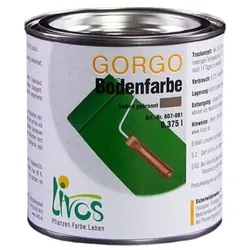 LIVOS Gorgo Bodenfarbe 607 Steingrau - 0,75 l Gebinde