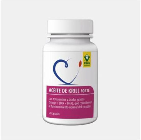 RAAB VITALFOOD ACEITE DE KRILL FORTE 50 CAPSULAS
