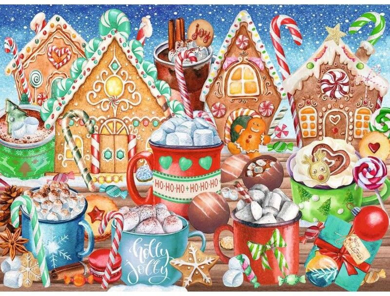 Ravensburger Puzzle 200 pièces XXL - Douceur de Noël
