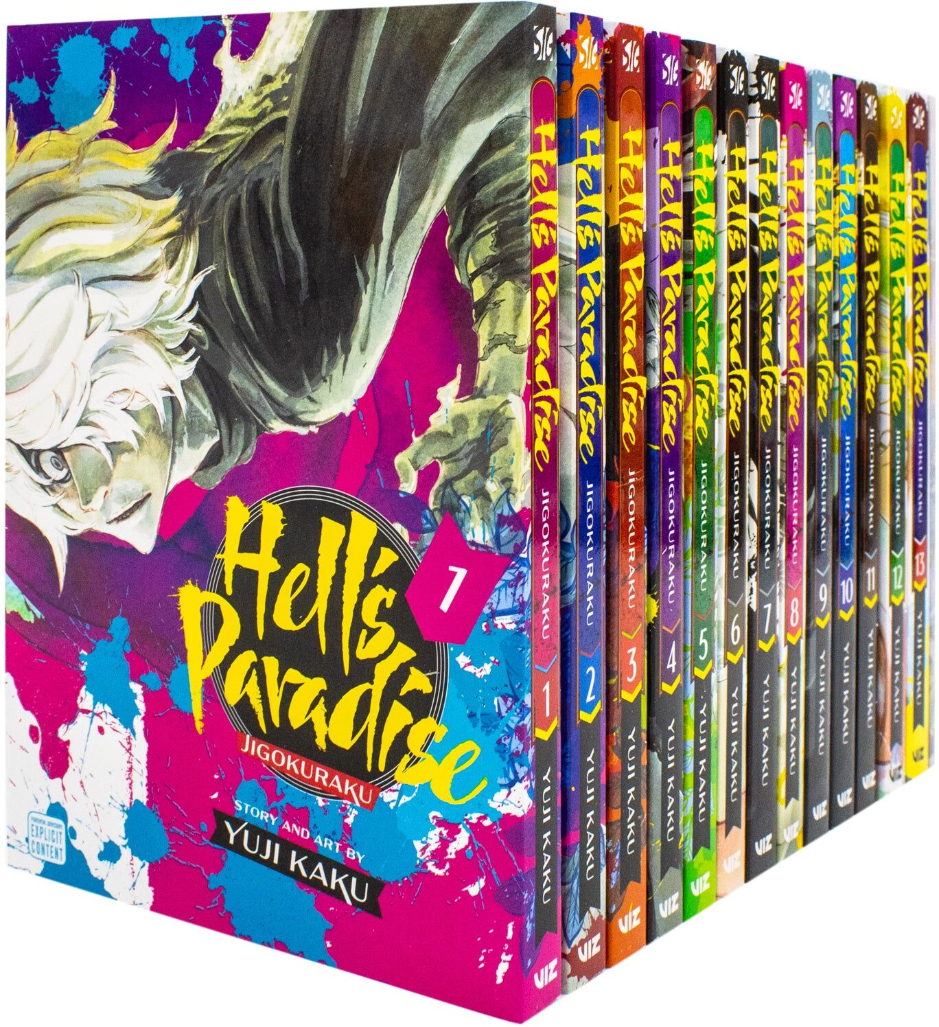 VIZ Media LLC Hell's Paradise: Jigokuraku Complete Box Set: Includes volumes 1-13 with premium