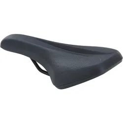 Mountainbike-Sattel, mit Fixierungsskala, Farbe: schwarz