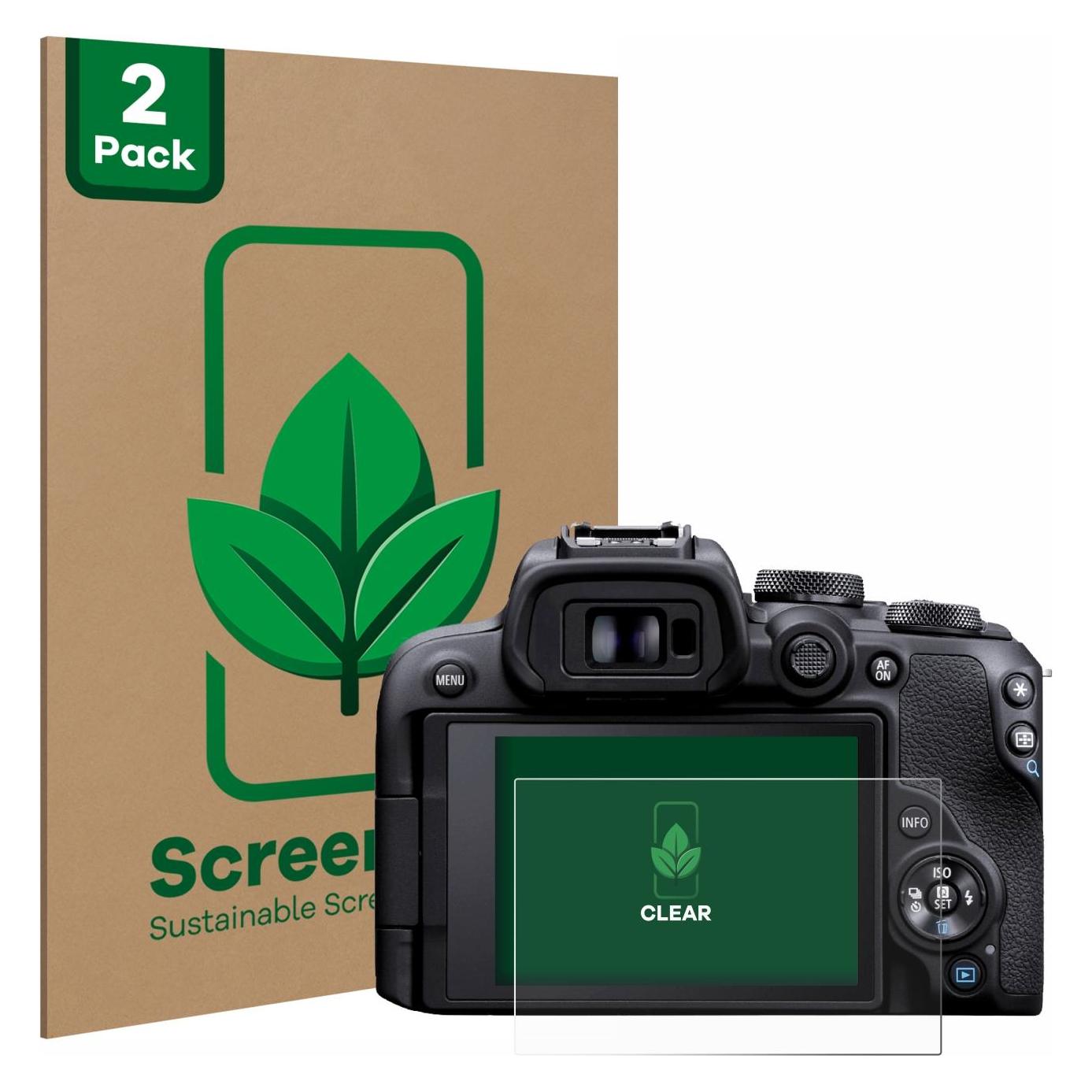 ScreenLeaf Schutzfolie für Canon EOS R10 Displayschutz Display Schutz Folie Klar Transparent (6145043)