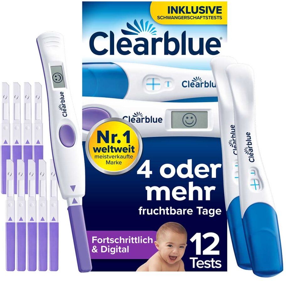 Clearblue Ovulationstest + Schwangerschaftstest Kombipack 12stk