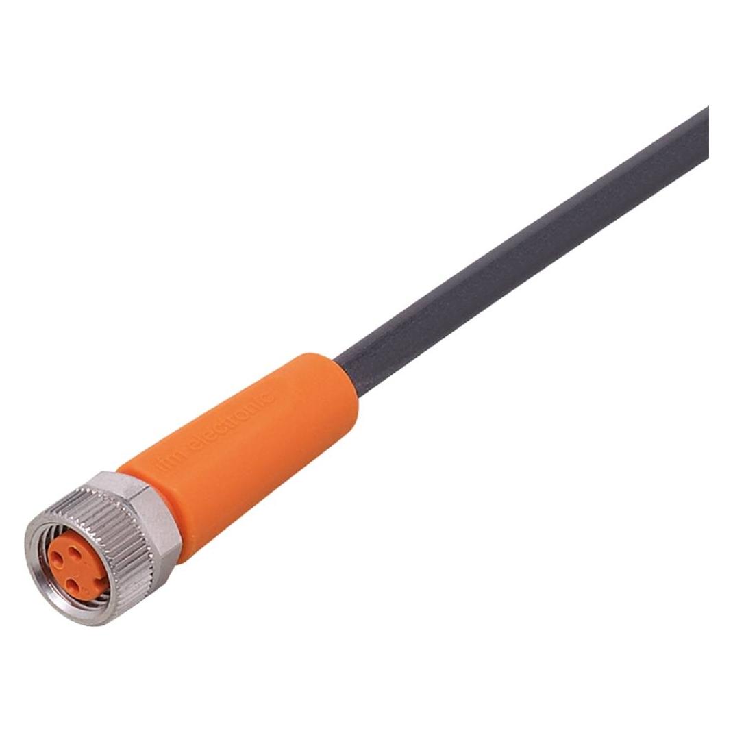 IFM electronic Verbindungskabel EVC141 2m 3A M8 3p 10-36VDC Konfektioniertes Sensor-Aktor-Kabel 4021 (EVC141)