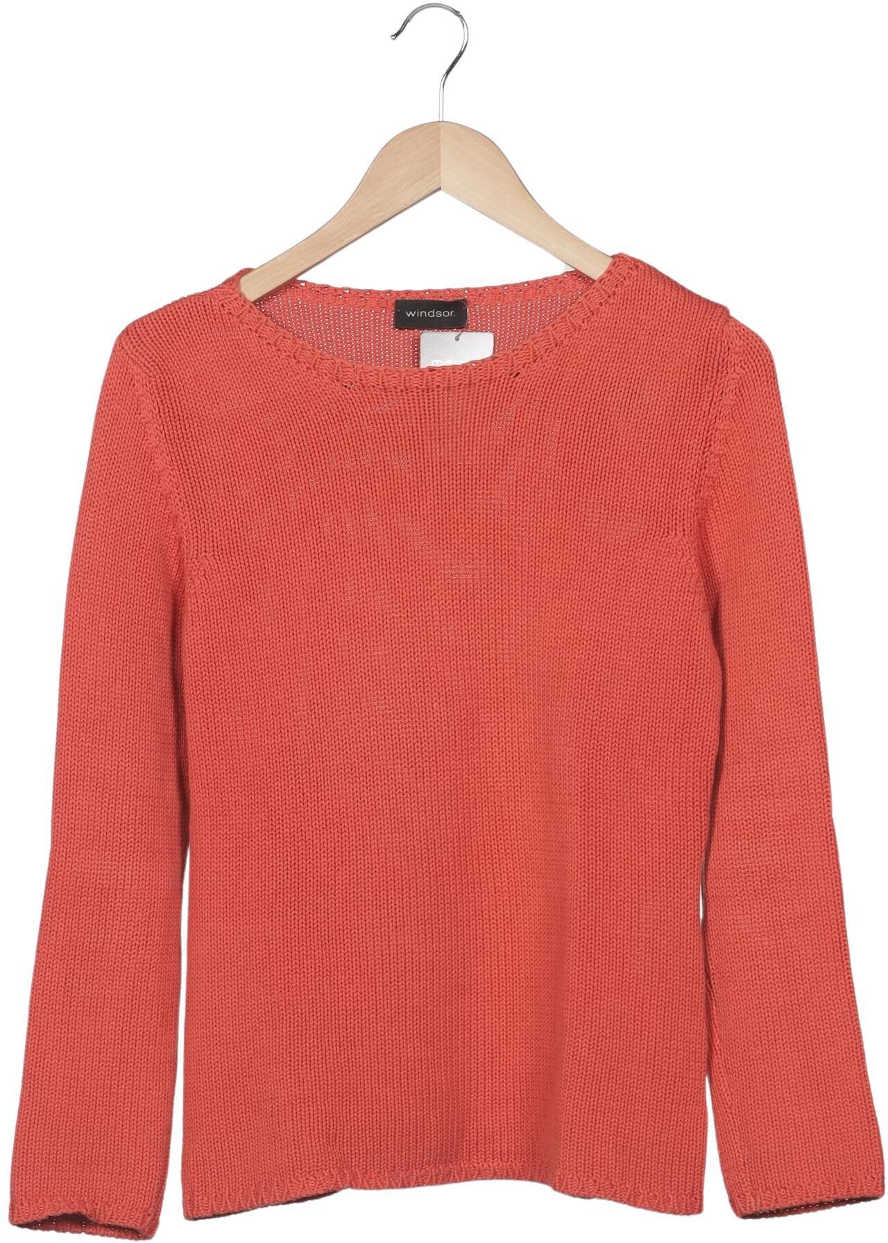 windsor. Damen Pullover, Rot, Gr. M, Baumwolle - Second Hand