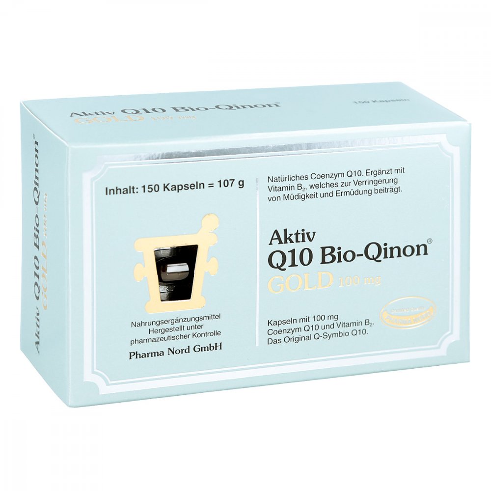 Pharma Nord Vertriebs GmbH Q10 Bio Qinon Gold 100 mg Pharma Nord Kapseln 13881628