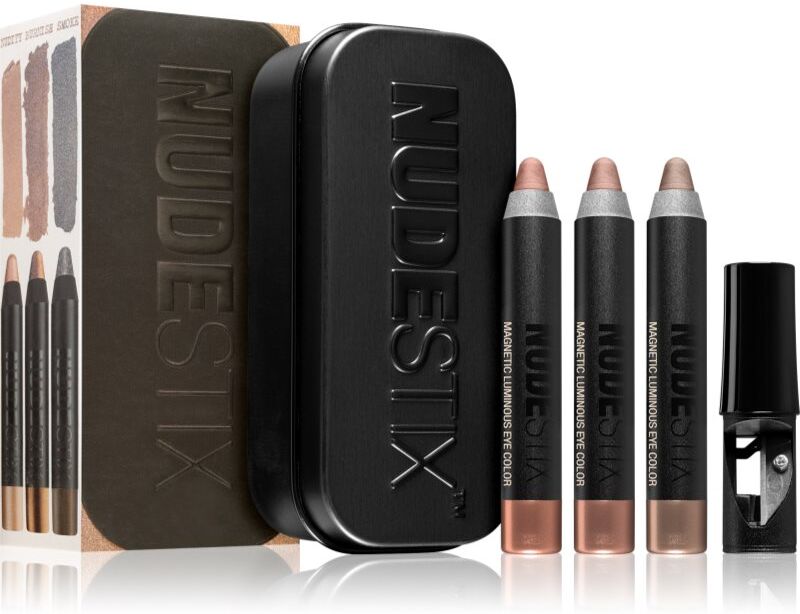 Nudestix Kit Nude Metallic Eye Mini Set von dekorativer Kosmetik für die Augen