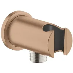 Grohe Rainshower Wandanschlussbogen mit Duschhalter Gebürstetes Warm Sunset 26658DL0