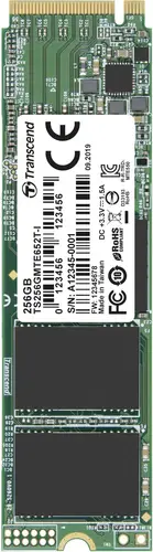 Transcend MTE652T-I 256 GB Interne M.2 PCIe NVMe SSD 2280 PCIe NVMe 3.0 x4 Industrial TS256GMTE652T-I