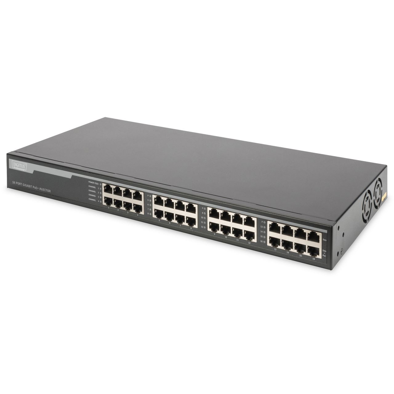 Digitus 16-Port PoE+ Injector