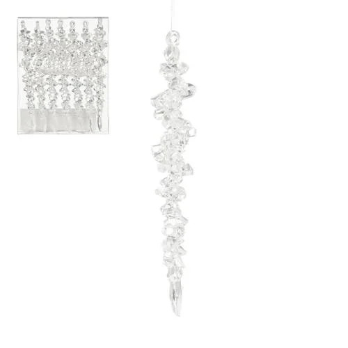 Mica Decorations ornament pegel set van 7 voor kerstdecoratie