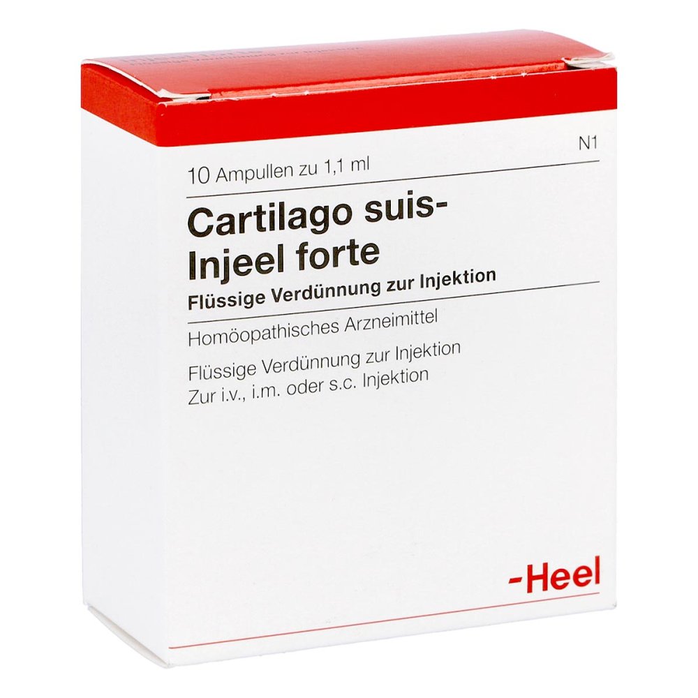 Biologische Heilmittel Heel GmbH Cartilago suis Injeel forte Ampullen 00181220