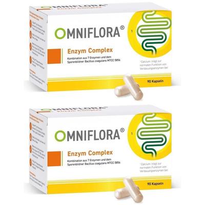 Omniflora Enzym Complex m.Bacillus coagulans Kaps. 2x 2x90 St Kapseln
