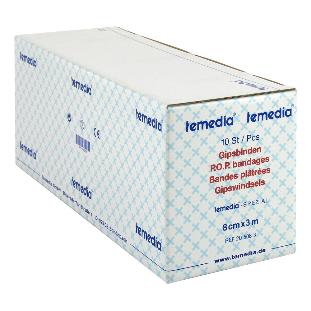 Holthaus Medical GmbH & Co. KG Gipsbinde Temedia Spezial 8 Cmx3 M 04402764