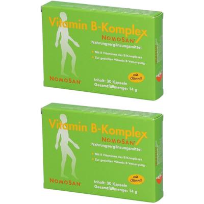 Vitamin B Komplex Nomosan Kapseln 2x 2x30 St