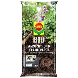 BIO Anzucht- und Kräutererde 20 L