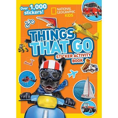 National Geographic Kids Things That Go Sticker Activity Book, Taschenbuch von National Geographic Kids, National Geographic Society,