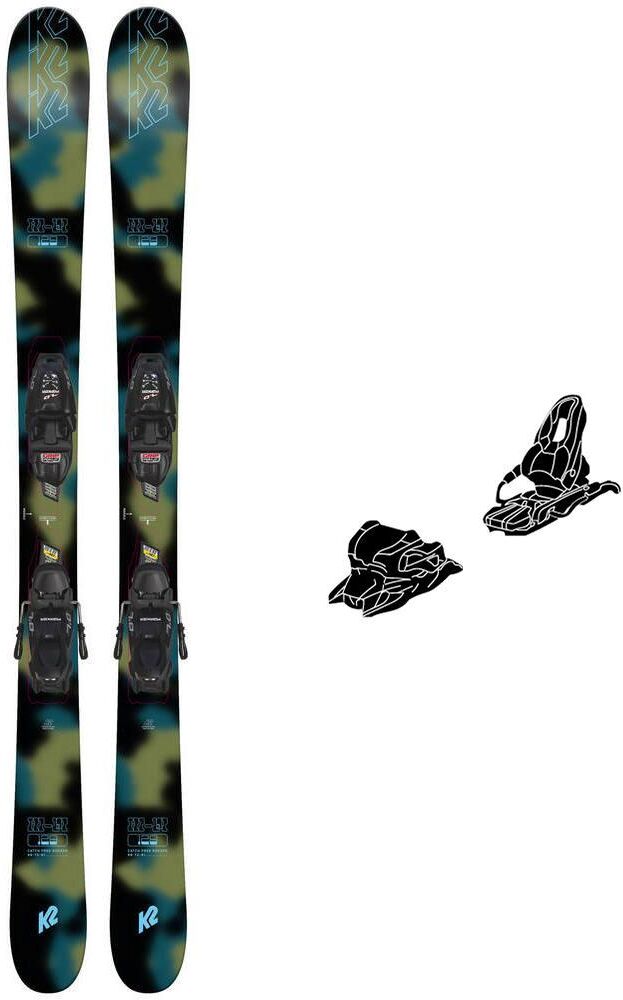 K2  - Pack Ski Hi-Fi - 129 + FDT 4.5 S 190 - 285 70mm Black - Ski