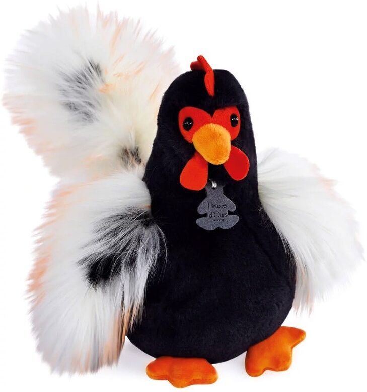 Peluche Le coq'rico 26 cm - Histoire d'Ours