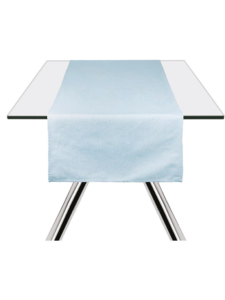 Trendy Kitchen by EXCÉLSA Tischläufer "Pastel" in Hellblau - (L)140 x (B)45 cm - onesize