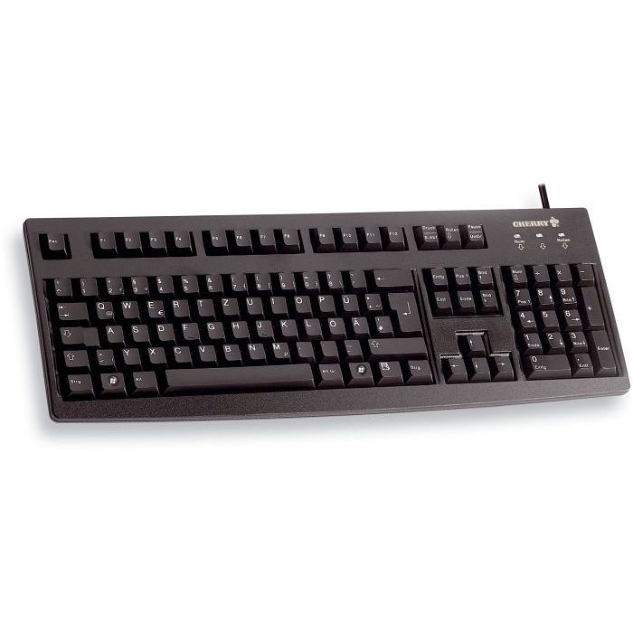 Cherry G83-6105 Tastatur USB schwarz G83-6105LUNDE-2
