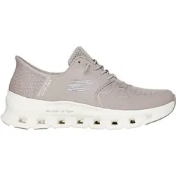 SKECHERS Damen Slipper GLIDE-STEP PRO-, Größe 36 in Silber Silber