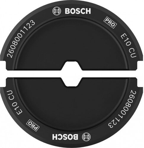 Bosch Matrice de sertissage PRO, E10 CU, 10 mm2, Cuivre 2608001123