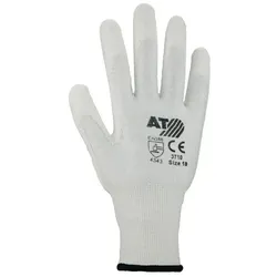 Asatex, Schutzhandschuhe, Schnittschutzhandschuhe Grösse 9 weiss EN 388 PSA-Kategorie II (9)
