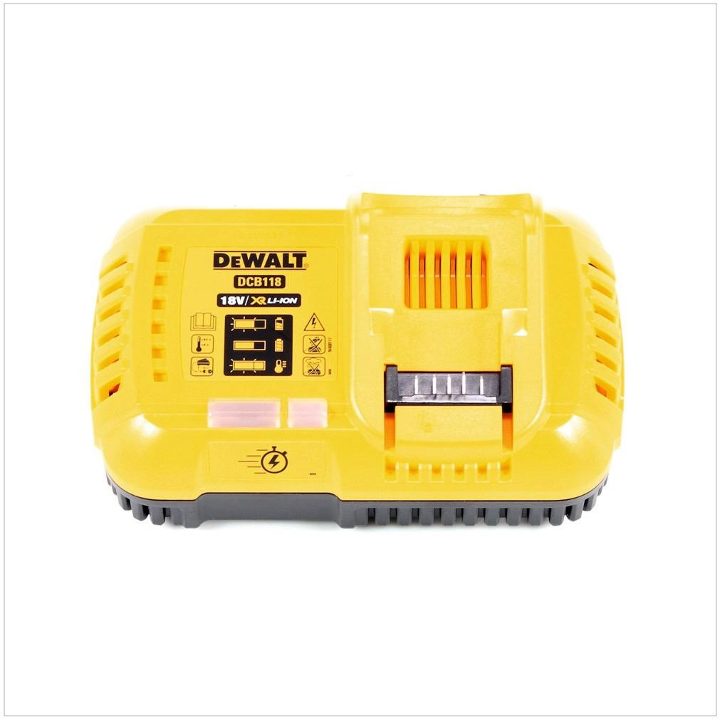 DeWalt DCB 118 XR FlexVolt 54 V / 18 V accu snellader