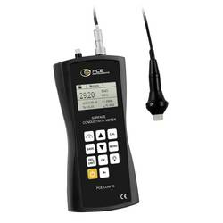 PCE Instruments Leitfähigkeitsmessgerät PCE-COM 20 großer Messbereich bis 112 % IACS oder 65 MS/m nFe-Metalle 60 kHz
