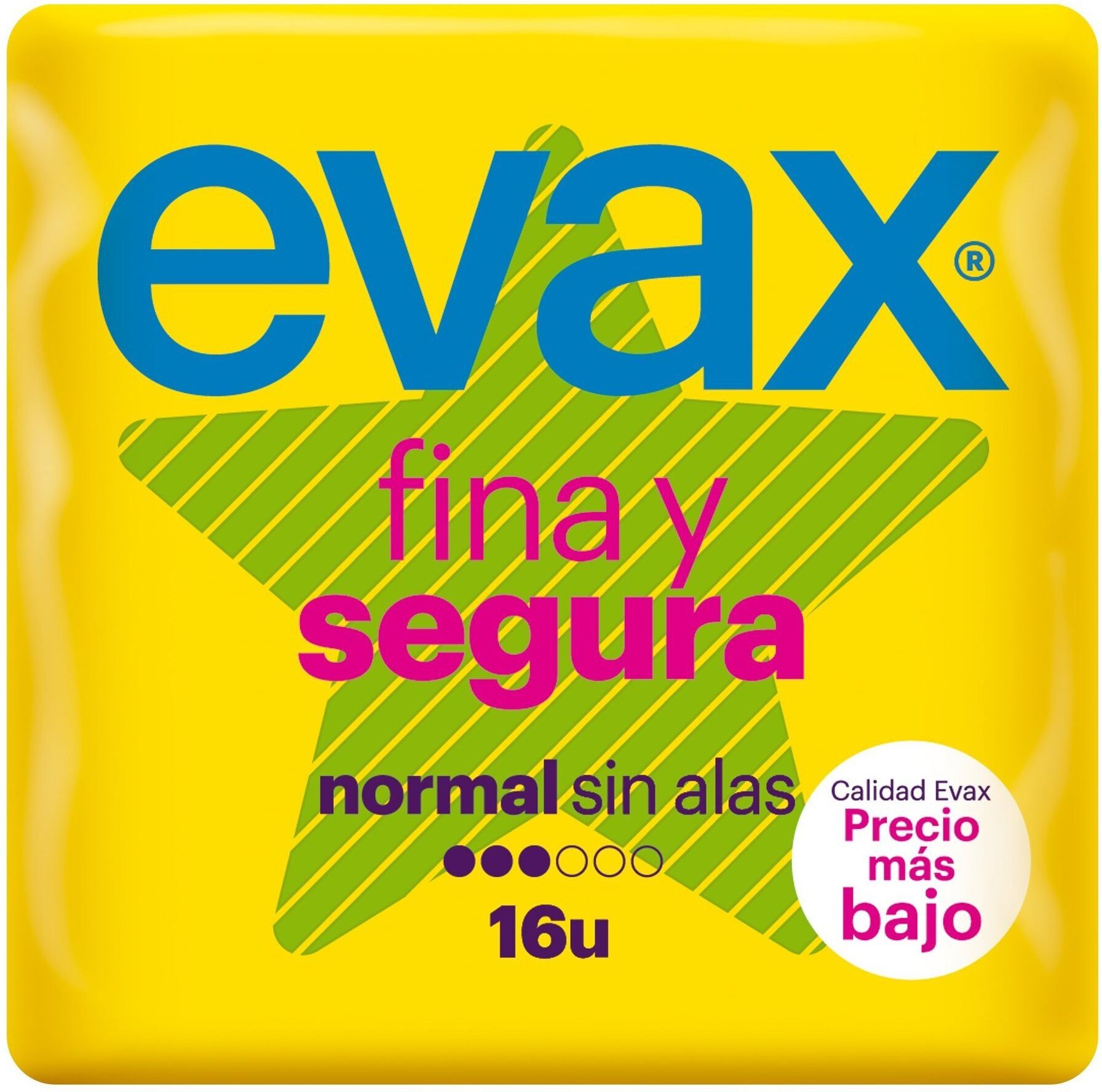 Evax Thin and Safe Pads without Wings 16 Units