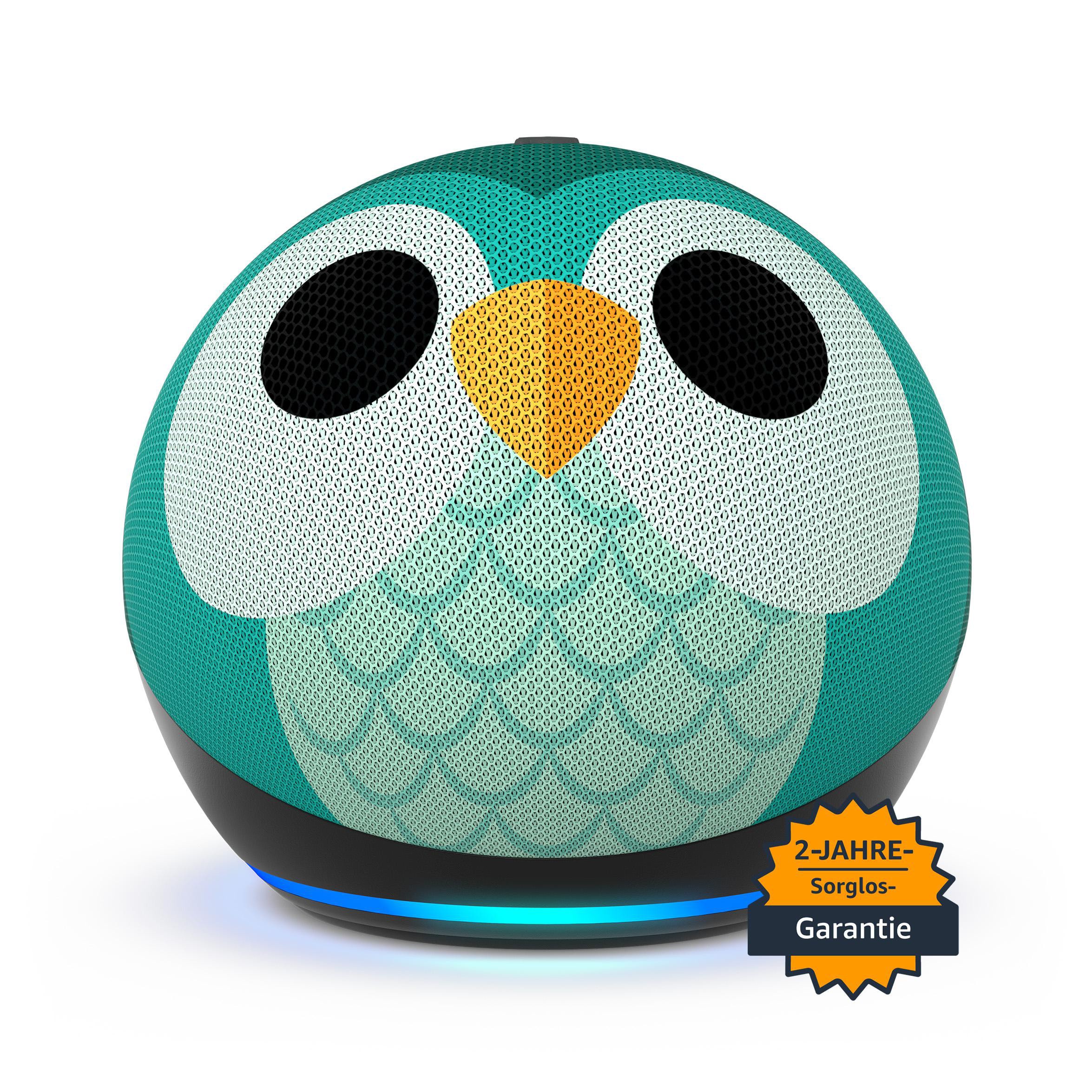 Amazon Echo Dot (5. Gen.) Kids smarter Lautsprecher mit Alexa Eulen-Design B09L5BG1RF