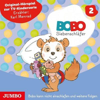 Bobo Siebenschläfer. Bobo kann nicht einschlafen und weitere Folgen (Band 2) - Markus Osterwalder, Audio, 9783833735158