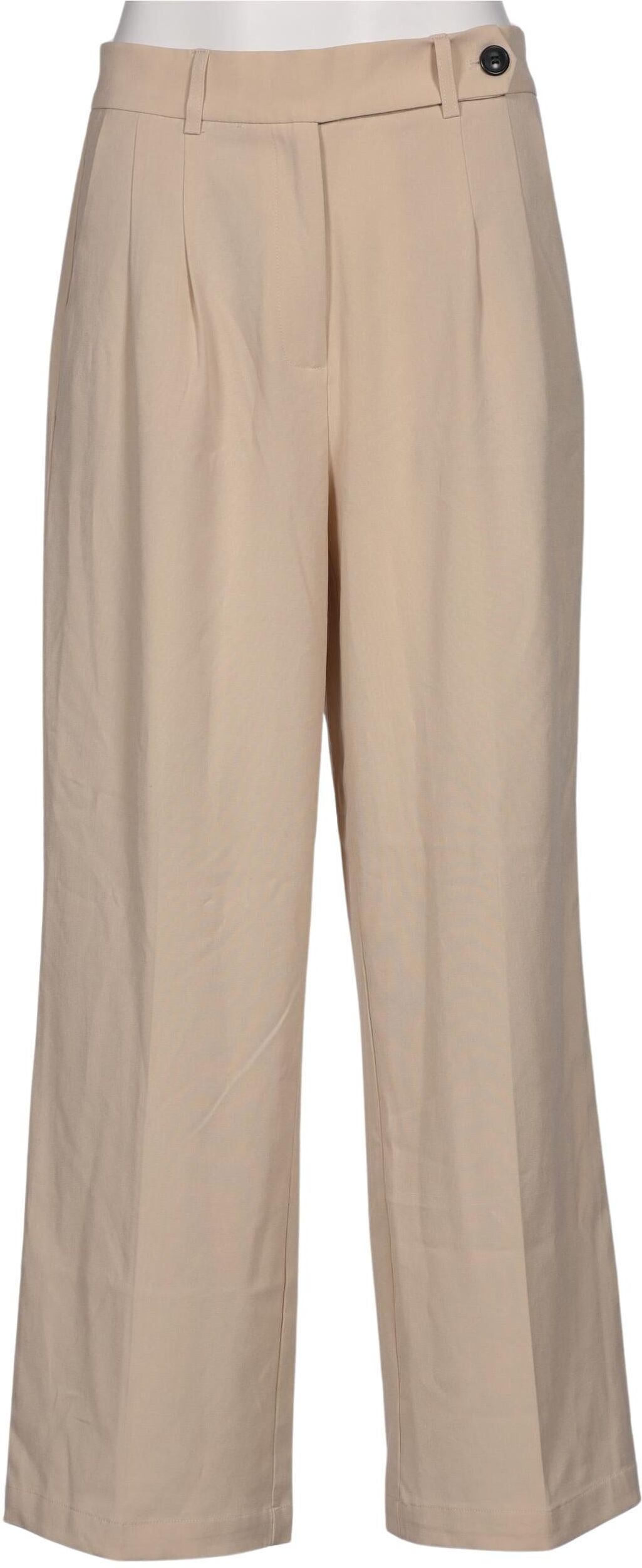 Lascana Damen Stoffhose, Beige, Gr. W30, kein / Etikett - Second Hand