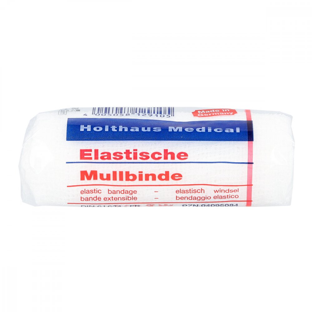 Holthaus Medical GmbH & Co. KG Mullbinden elastisch 10 cmx4 m 04095084