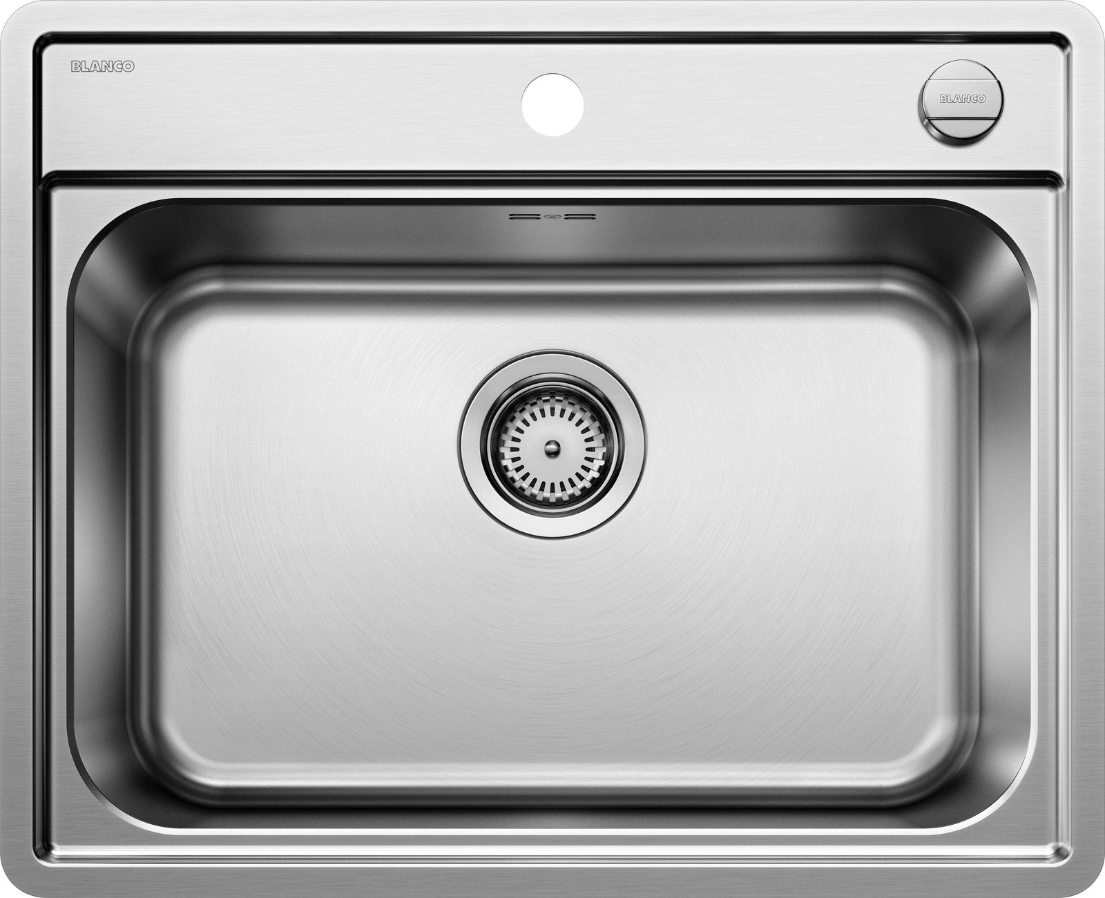Blanco Lemis 6-IF RVS inzetspoelbak met excenteraansluiting