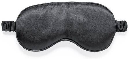 Masque de Sommeil Personnalisé Élégant - Confort Brenda satin noir