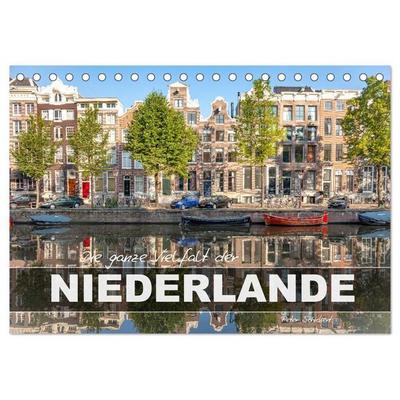 Die ganze Vielfalt der Niederlande (Tischkalender 2027 DIN A5 quer), CALVENDO Monatskalender