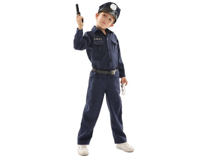 Kinderkostüm Polizei Grösse 116