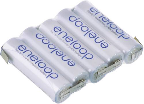 Panasonic BK3-MCCF Akkupack 5x Mignon (AA) Z-Lötfahne NiMH 6V 1900 mAh
