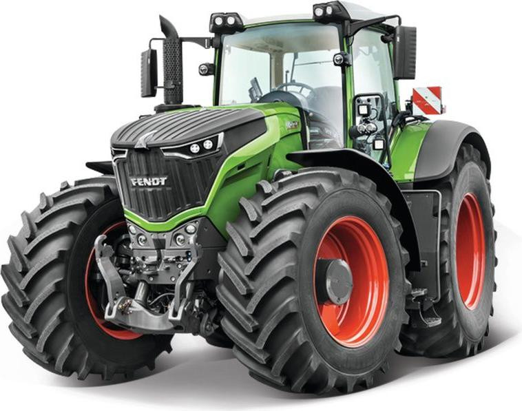 Bburago Tractor Fendt 1050Vario, groen, 10 cm